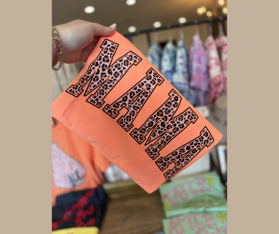 Leopard Mama Tee