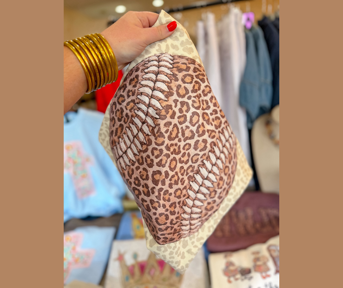 Leopard Baseball Tee