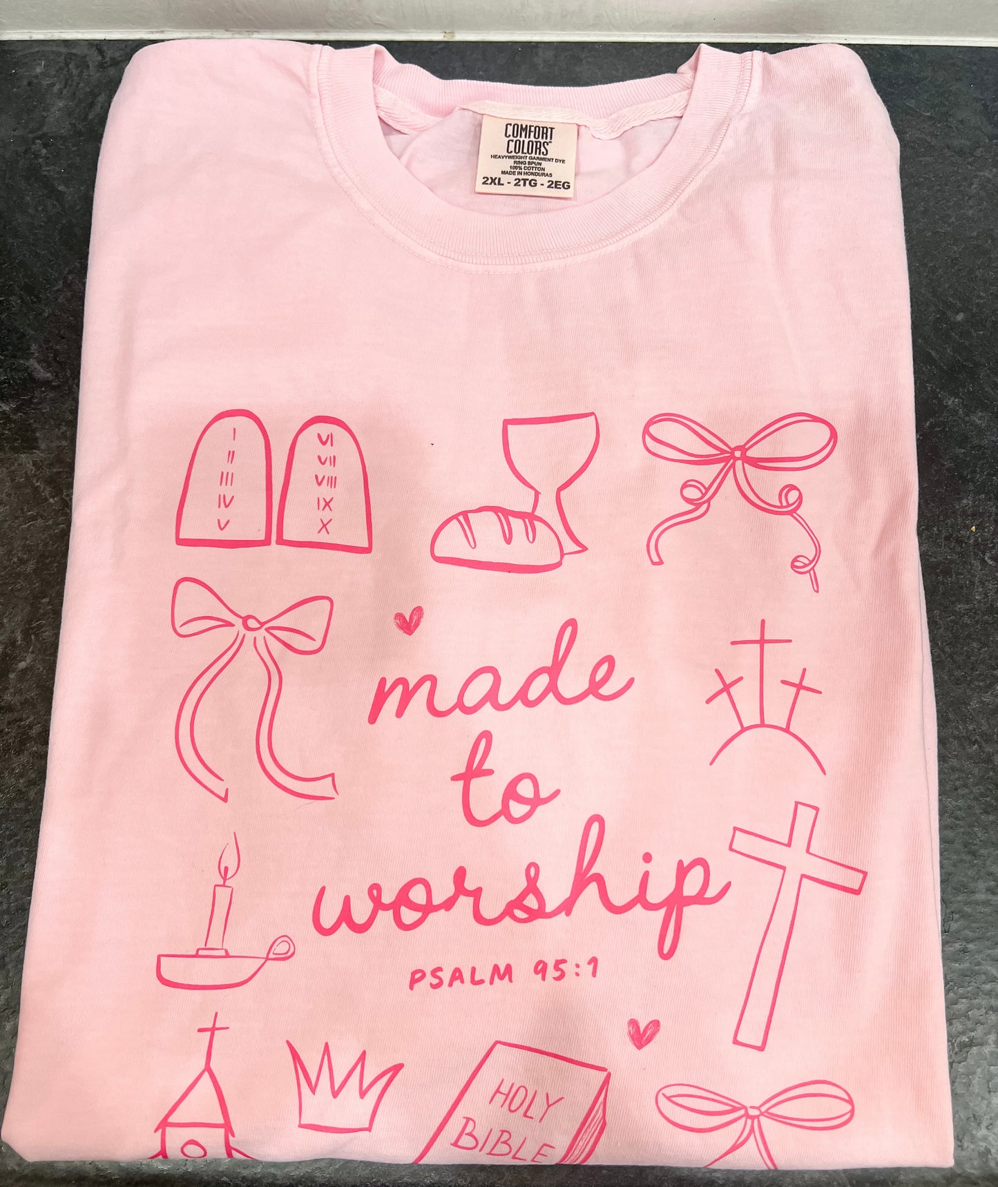 Made to Worship Comfort Colors Tee