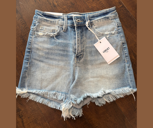 Vervet Light Wash Jean Shorts