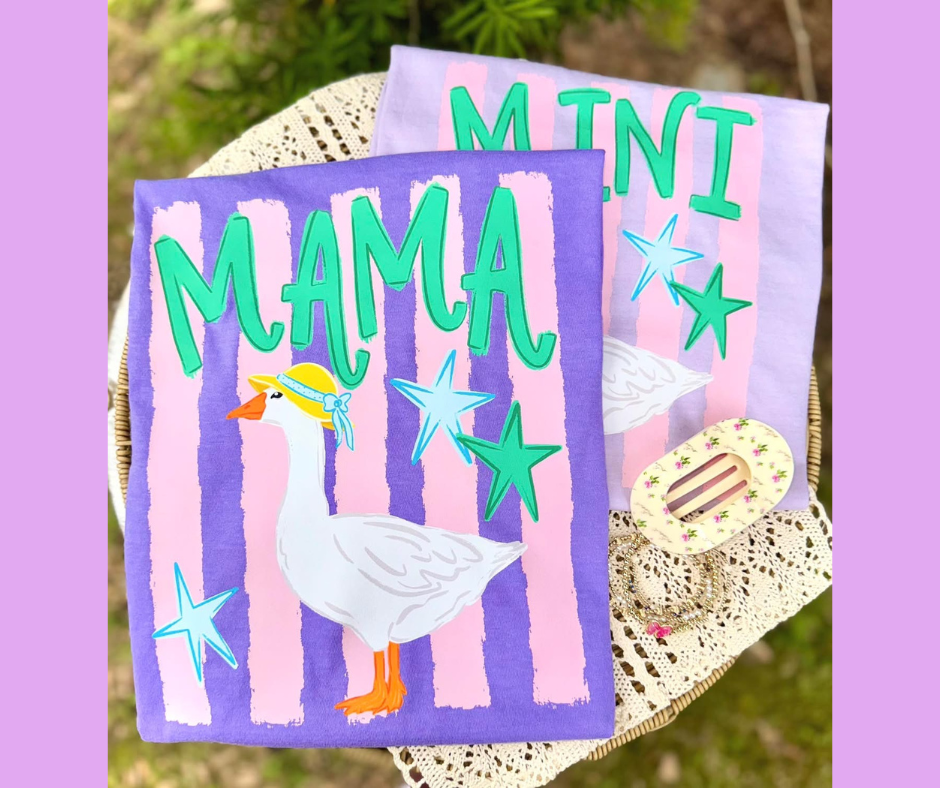 Mama & Mini Goose Tee