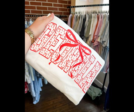 Georgia Bow Sweatshirt