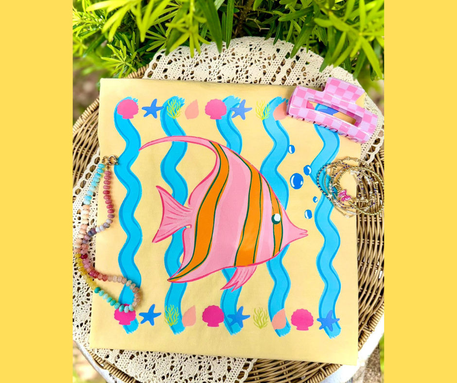 Colorful Angelfish Tee