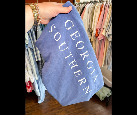 Navy Georgia Southern Comfort Colors Tee