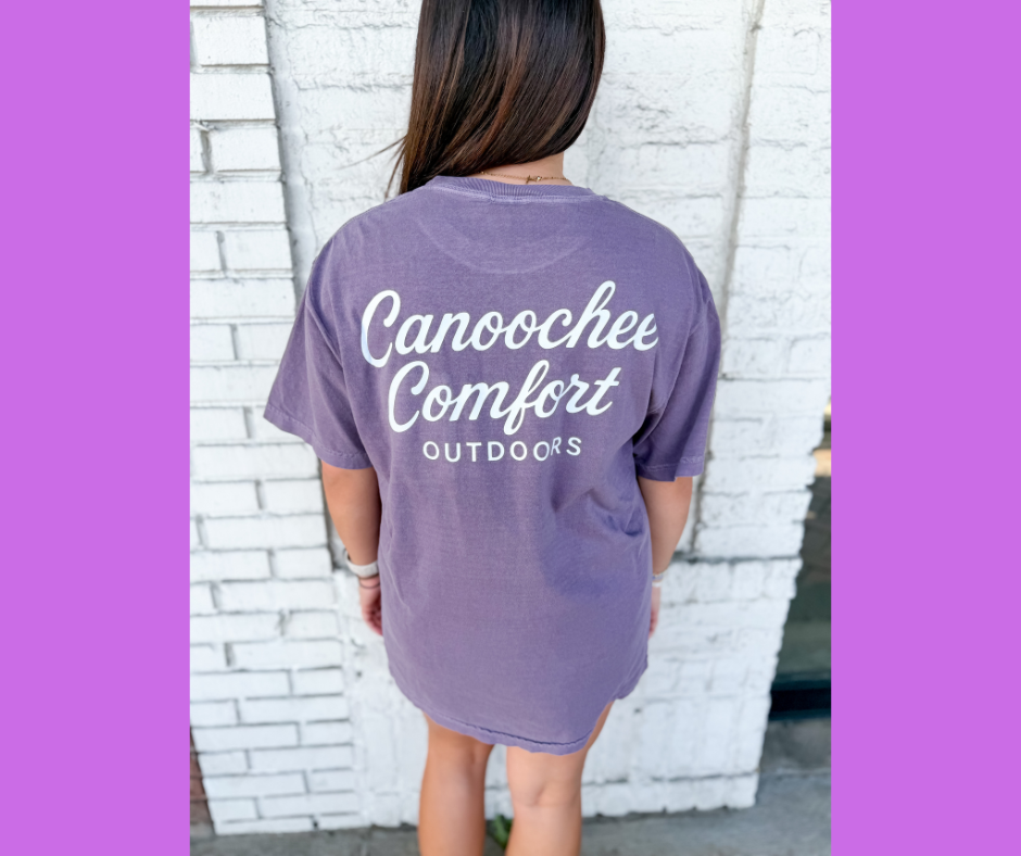 Logo Pocket Tee Purple