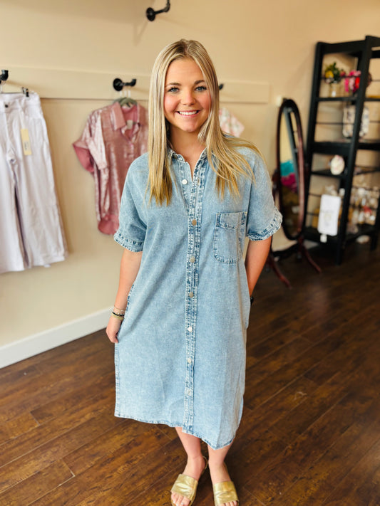Blue Jean Dress