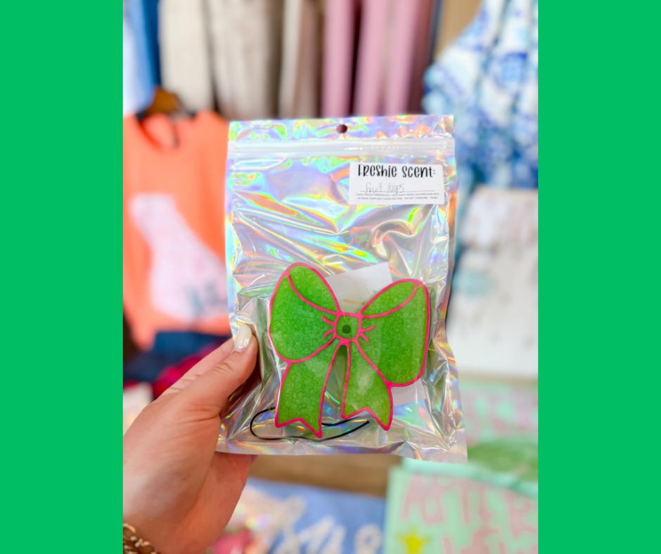 Green Bow Freshie