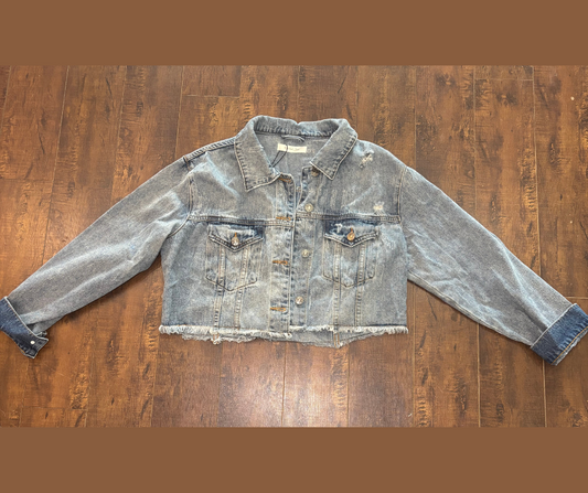 Cropped Jean Jacket
