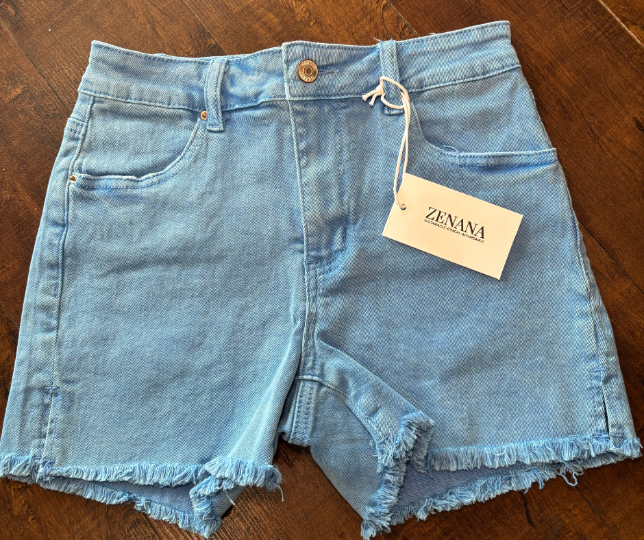 Zenana Jean Shorts