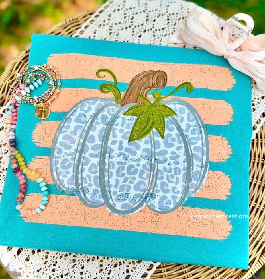 Leopard Pumpkin Tee