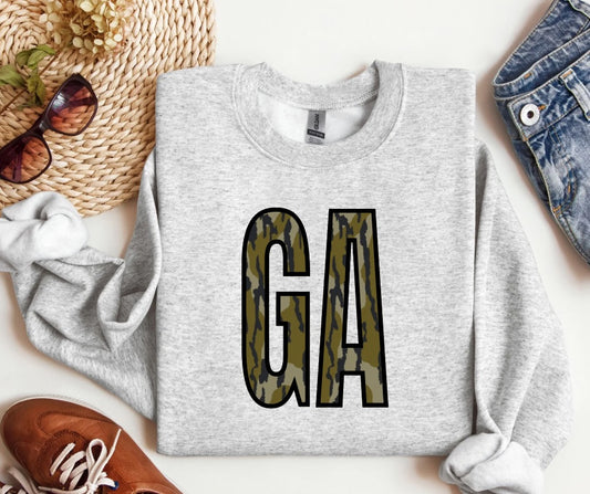 Camo GA sweatshirt
