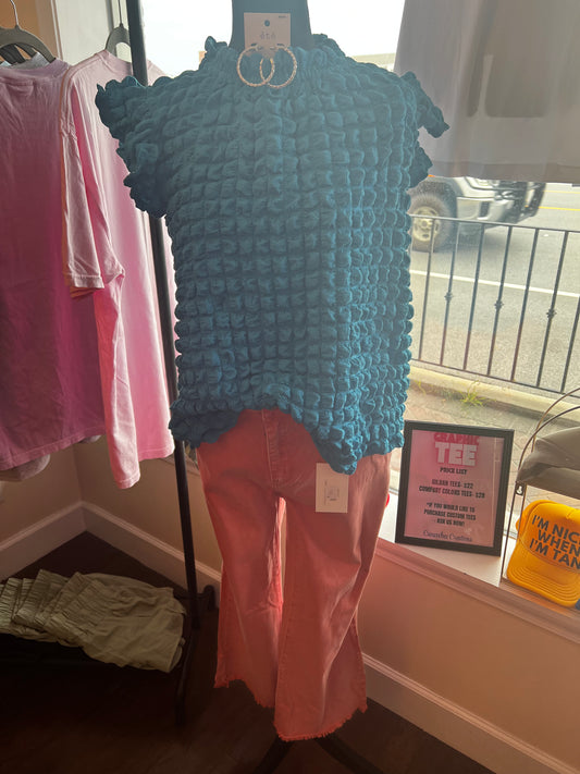 Blue Bubble Top