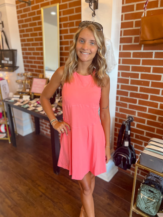 Pink Athletic Dress