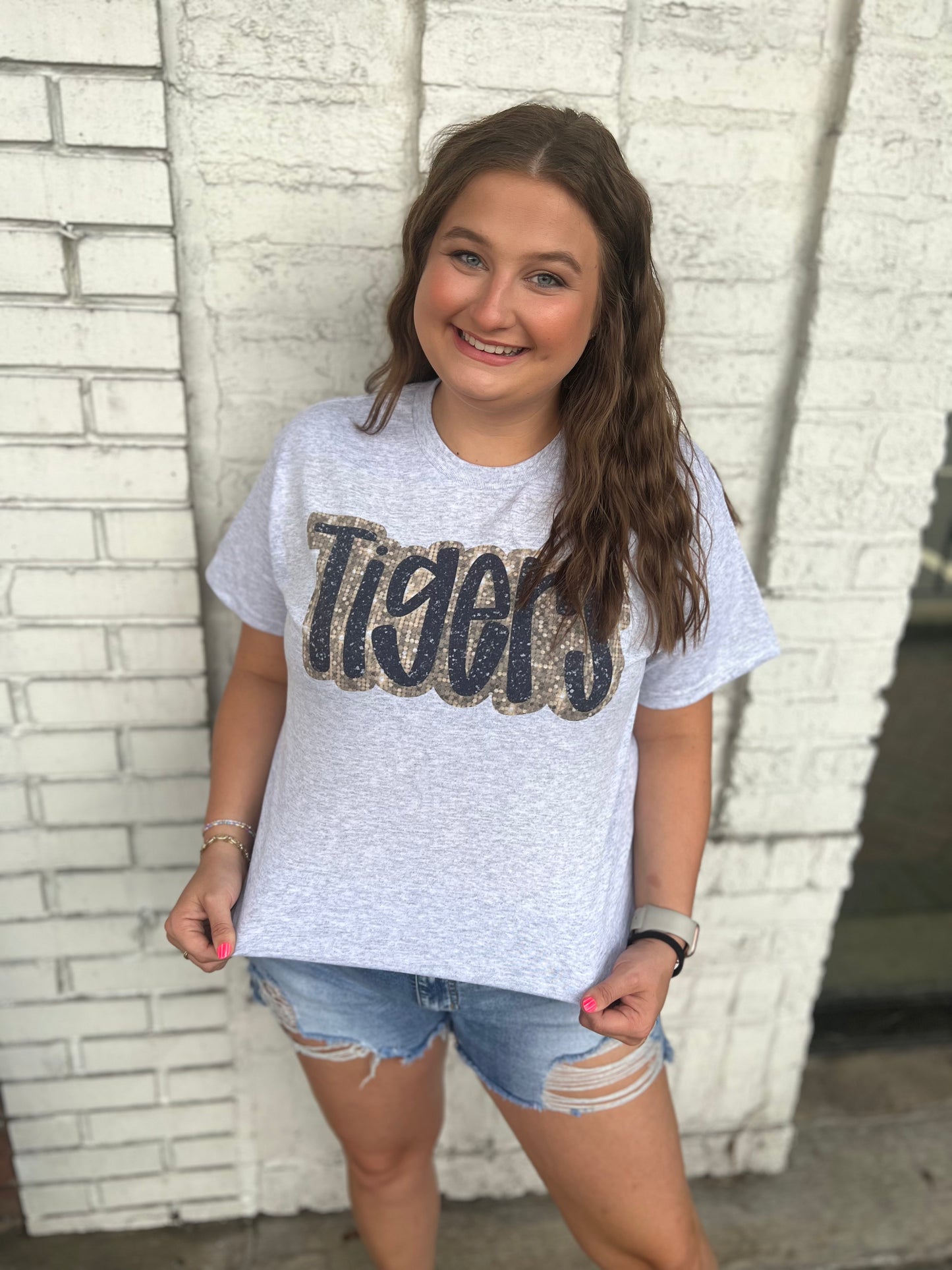 Glitter Tigers Tee