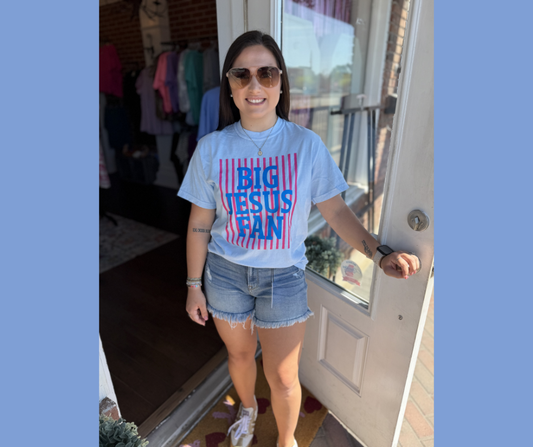 Big Jesus Fan Graphic Tee