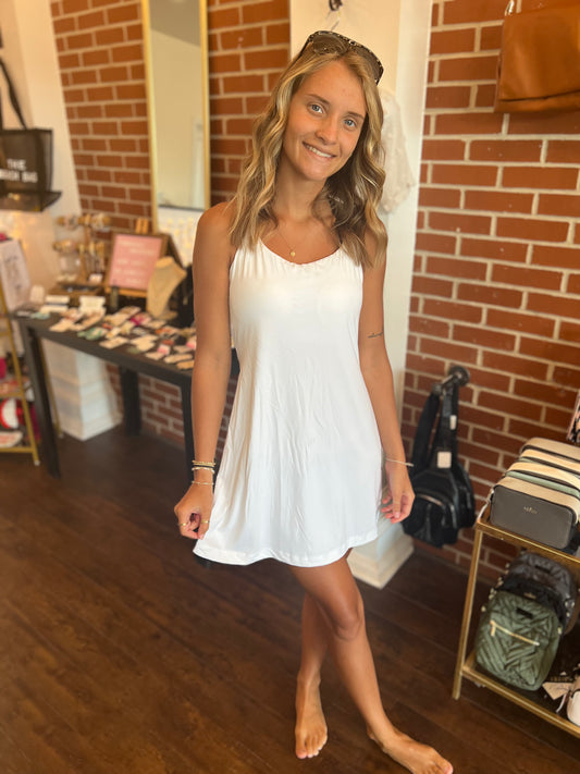 White Athletic Dress