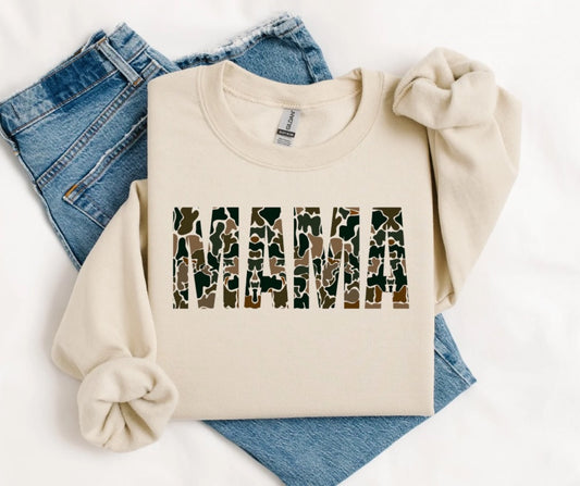 Camo Mama Sweatshirt