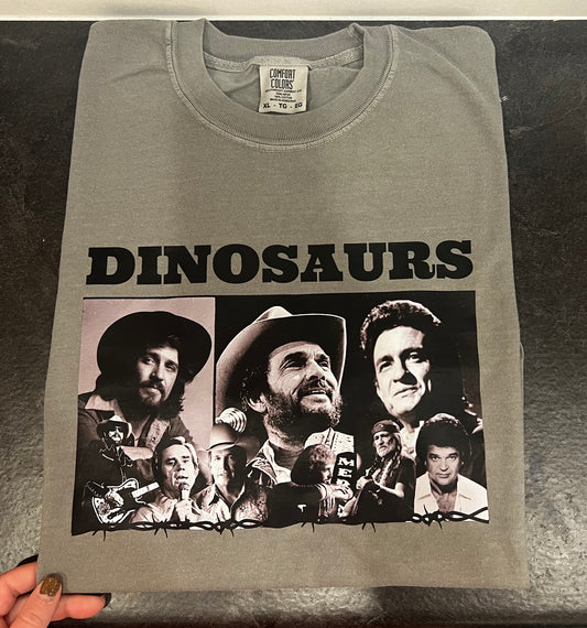 Dinosaurs Comfort Colors Tee