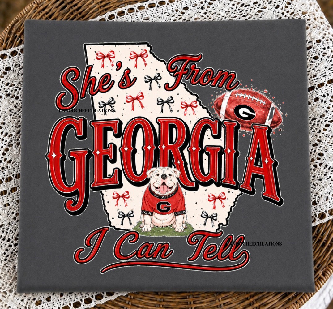 She's from Georgia Tee