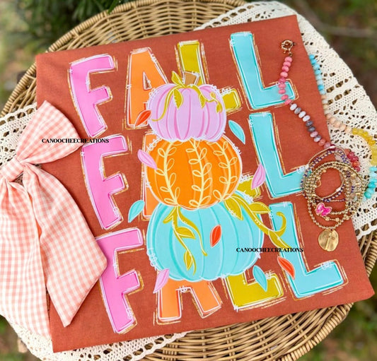 Fall Stacked Tee
