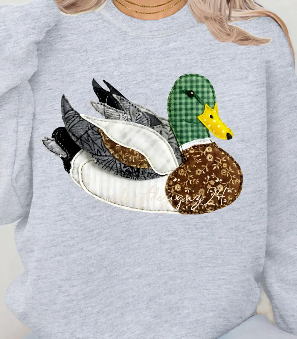Patchwork Mallard Sweatshirt